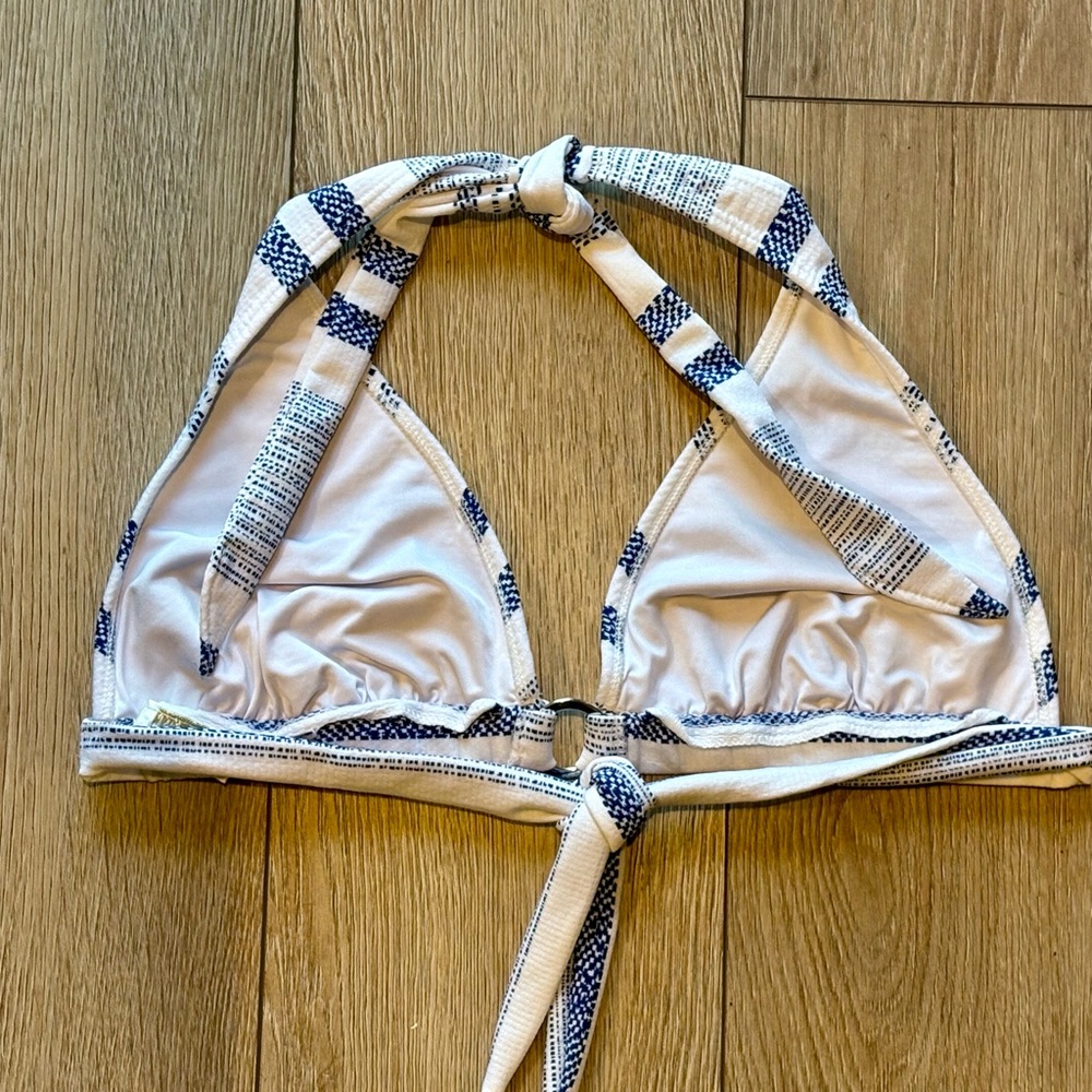 Shoshanna swimwear triangle Bikini Top L - Picture 5 of 6
